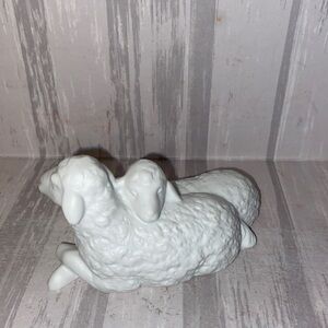 Vintage Avon Nativity Collectibles The Sheep Porcelain Figurine